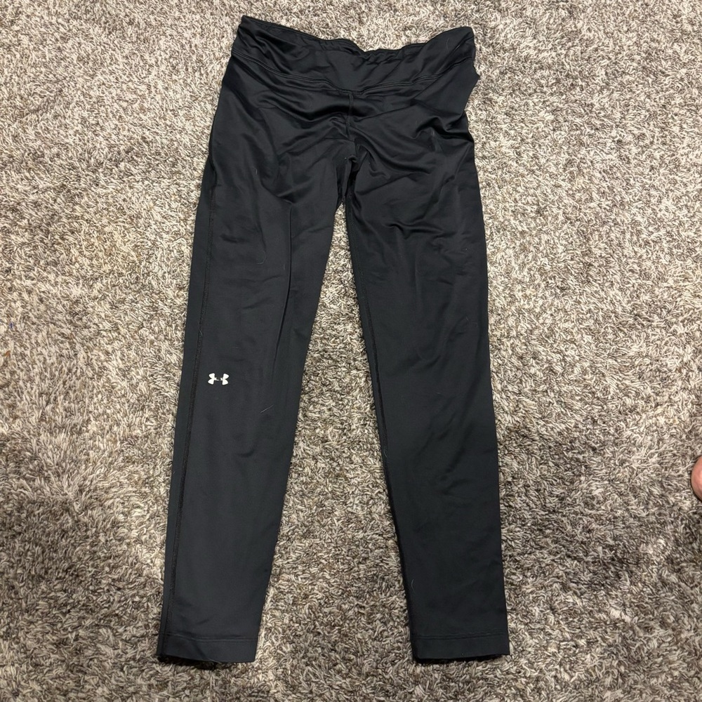 Under Armour Jet Black Athletic Leggings